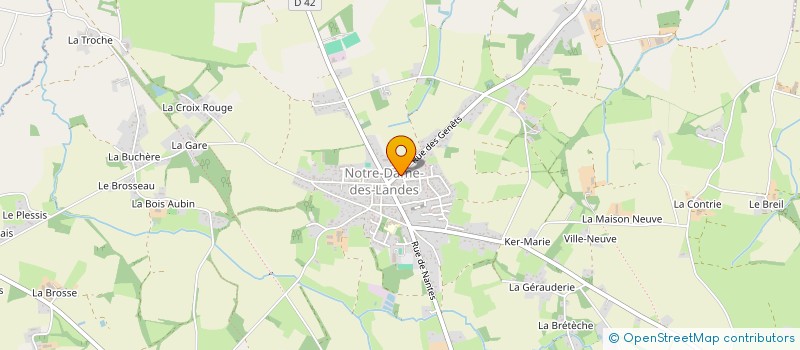 localisation de l'entreprise MADAME ANGELIQUE MORELL  NOTRE-DAME-DES-LANDES