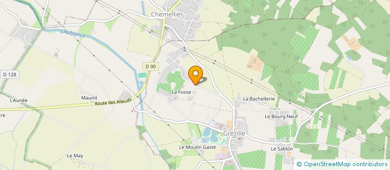 localisation de l'entreprise MADAME ANGELIQUE MORIN  GENNES-VAL-DE-LOIRE