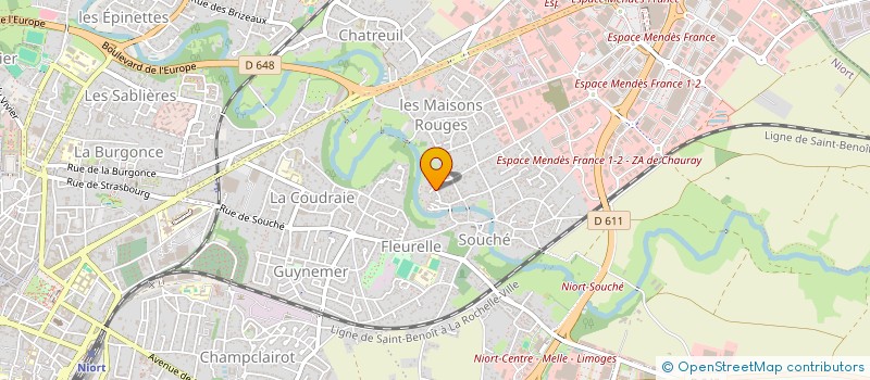 localisation de l'entreprise MADAME ANGELIQUE MOUCLIER à NIORT