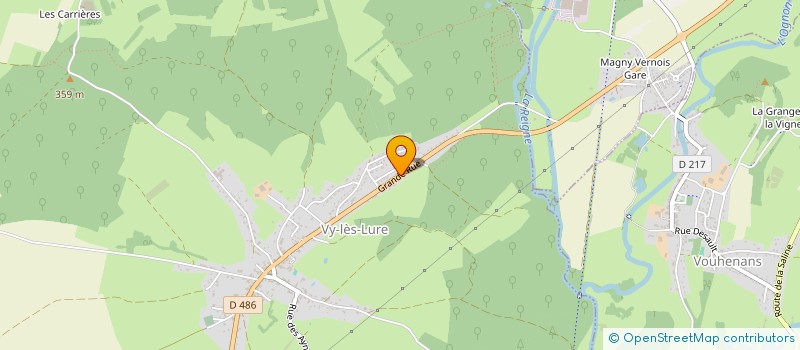 localisation de l'entreprise MADAME ANGELIQUE MOUGEY  VY-LES-LURE