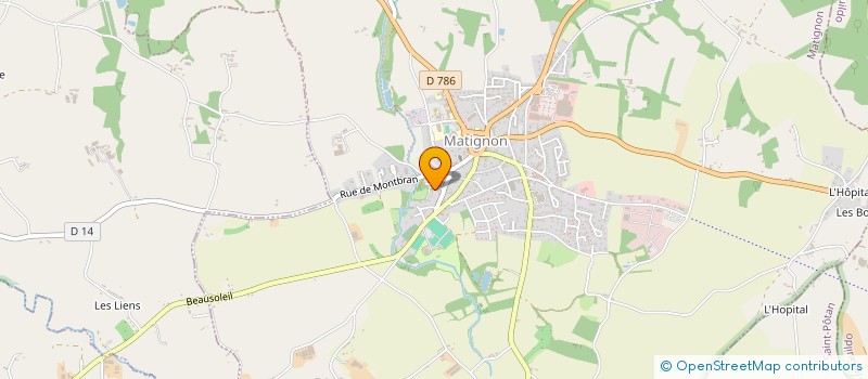 localisation de l'entreprise MADAME ANGELIQUE MOYSAN  SAINT-POTAN