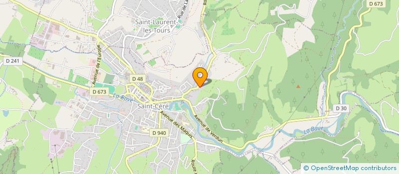 localisation de l'entreprise MADAME ANGELIQUE MUNSCH  SAINT-CERE