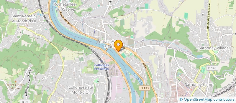 localisation de l'entreprise MADAME ANGELIQUE MURAT à FONTAINES-SUR-SAONE