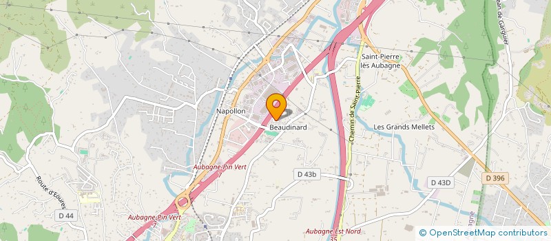 localisation de l'entreprise MADAME ANGELIQUE MURRIS à AUBAGNE