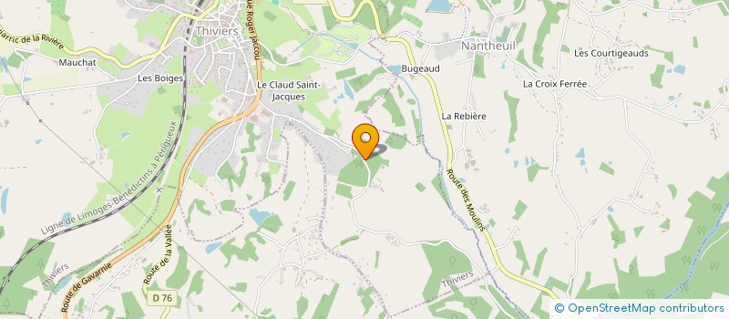 localisation de l'entreprise MADAME ANGELIQUE NOIZET  THIVIERS