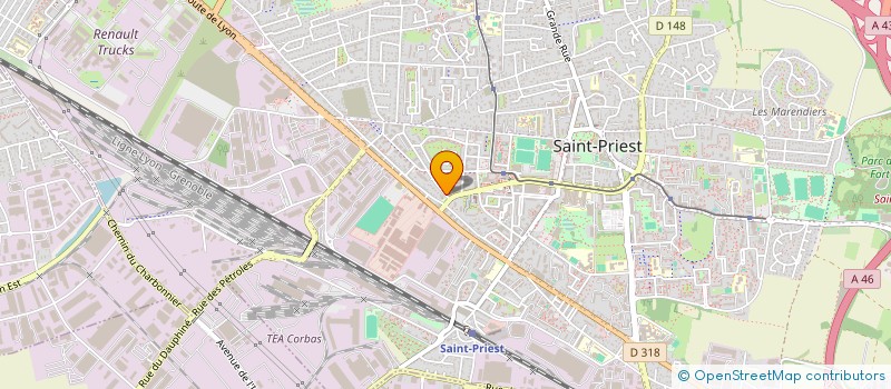 localisation de l'entreprise MADAME ANGELIQUE NOIZET  SAINT-PRIEST