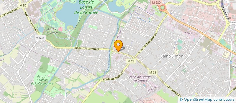 localisation de l'entreprise MADAME ANGELIQUE NOVAIS à TOULOUSE