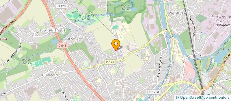 localisation de l'entreprise MADAME ANGELIQUE NOWAK à DOUAI