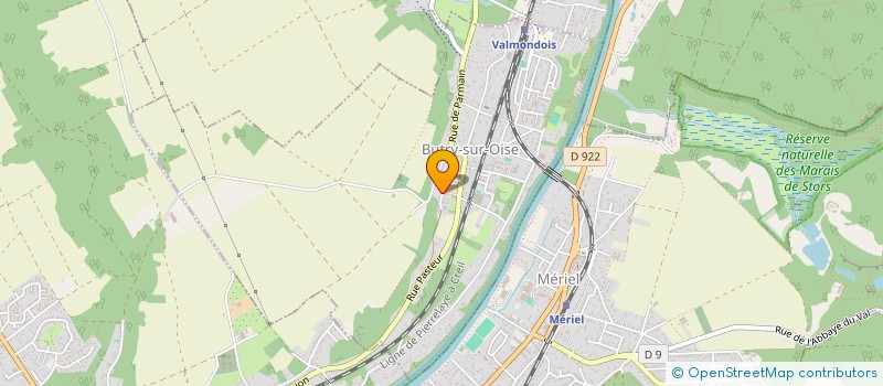 localisation de l'entreprise MADAME ANGELIQUE NOYELLE  BUTRY-SUR-OISE