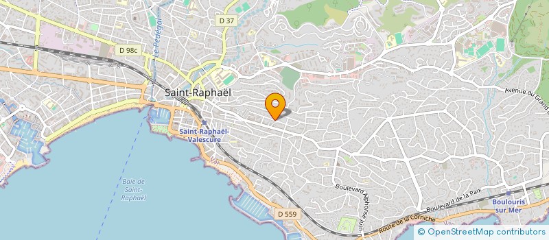 localisation de l'entreprise MADAME ANGELIQUE OLESIK à SAINT-RAPHAEL