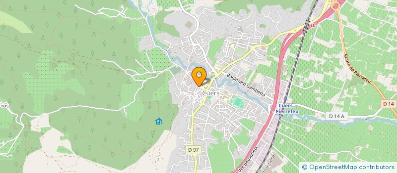 localisation de l'entreprise MADAME ANGELIQUE ORSO  CUERS