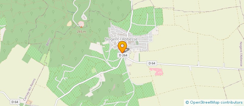 localisation de l'entreprise MADAME ANGELIQUE OUDIN  NOGENT-L'ABBESSE