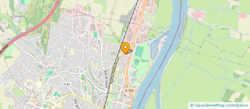 localisation de l'entreprise MADAME ANGELIQUE PADRE  MACON