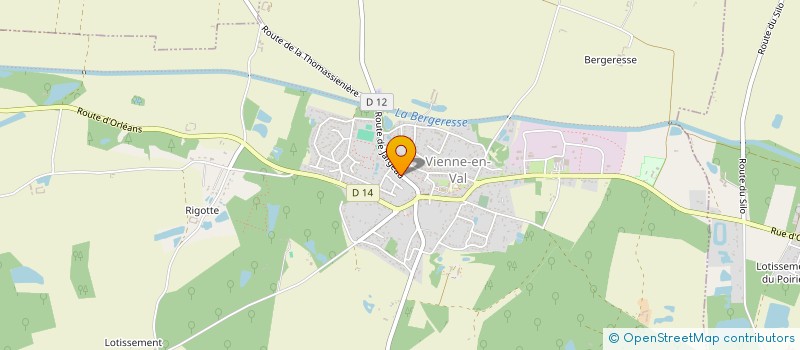 localisation de l'entreprise MADAME ANGELIQUE PAGANI à VIENNE-EN-VAL