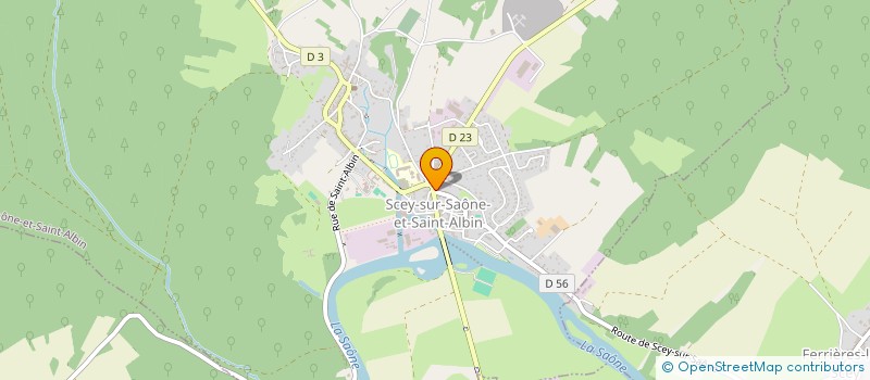 localisation de l'entreprise MADAME ANGELIQUE PAHON  SCEY-SUR-SAONE-ET-SAINT-ALBIN