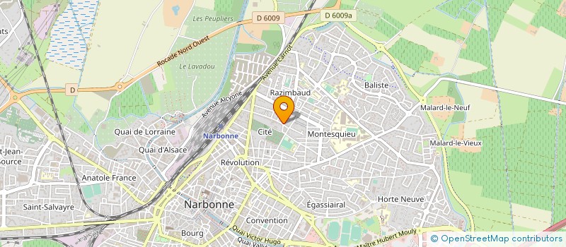 localisation de l'entreprise MADAME ANGELIQUE PAITRAULT à NARBONNE