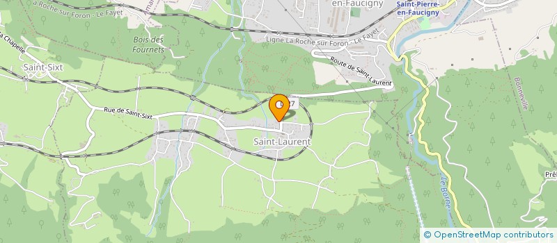 localisation de l'entreprise MADAME ANGELIQUE PALKA  SAINT-PIERRE-EN-FAUCIGNY