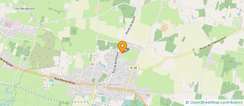 localisation de l'entreprise MADAME ANGELIQUE PANIEL  SAINT-GERVAIS