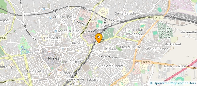 localisation de l'entreprise MADAME ANGELIQUE PARE  NIMES