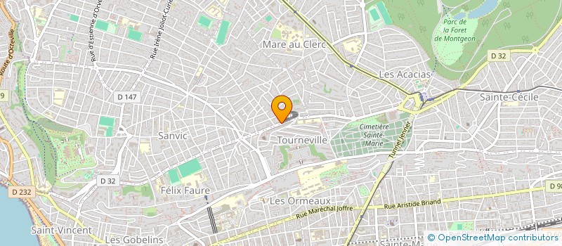 localisation de l'entreprise MADAME ANGELIQUE PARIS  LE HAVRE