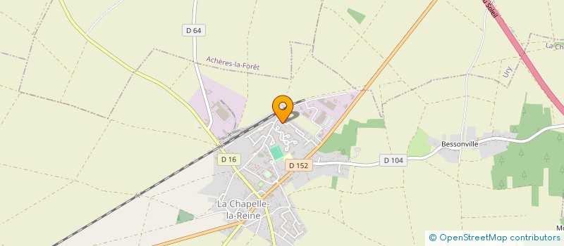 localisation de l'entreprise MADAME ANGELIQUE PARRET  LA CHAPELLE-LA-REINE