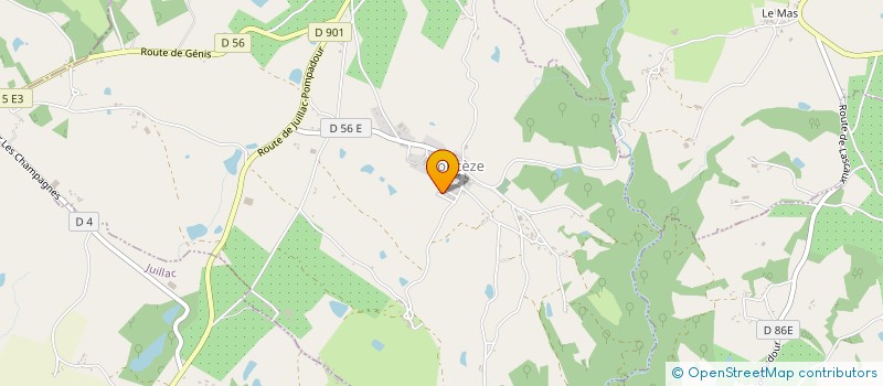 localisation de l'entreprise MADAME ANGELIQUE PASQUIER  CONCEZE