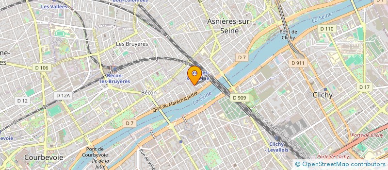 localisation de l'entreprise MADAME ANGELIQUE PATHAMMAVONG à COURBEVOIE