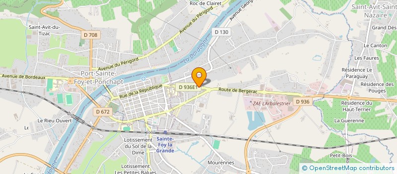 localisation de l'entreprise MADAME ANGELIQUE PAUSS  PINEUILH