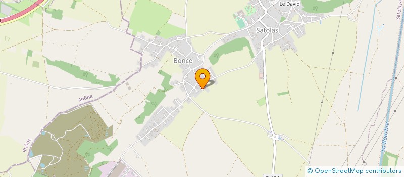 localisation de l'entreprise MADAME ANGELIQUE PEILLOT  SATOLAS-ET-BONCE