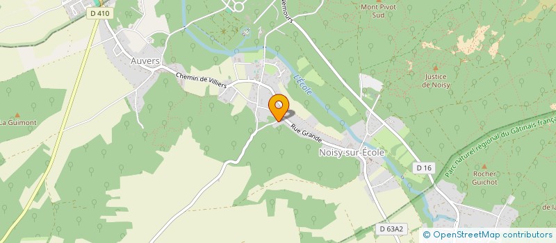 localisation de l'entreprise MADAME ANGELIQUE PELTIER  NOISY-SUR-ECOLE