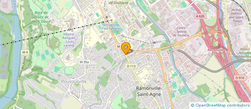 localisation de l'entreprise MADAME ANGELIQUE PEREIRA  TOULOUSE