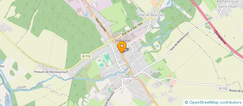 localisation de l'entreprise MADAME ANGELIQUE PETIT  FLIXECOURT