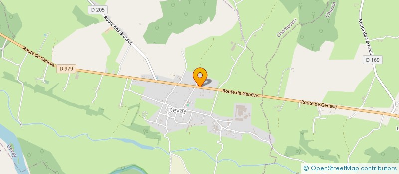 localisation de l'entreprise MADAME ANGELIQUE PETIT  DEVAY