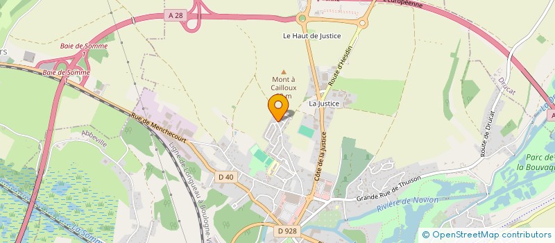 localisation de l'entreprise MADAME ANGELIQUE PEUVREL à ABBEVILLE