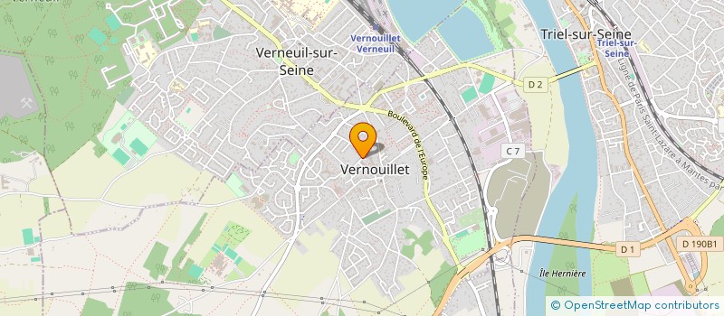 localisation de l'entreprise MADAME ANGELIQUE PICARD à VERNOUILLET