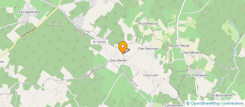 localisation de l'entreprise MADAME ANGELIQUE PICHOT  VENERAND