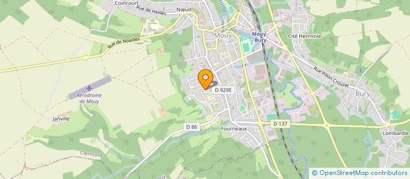 localisation de l'entreprise MADAME ANGELIQUE PINET  MOUY