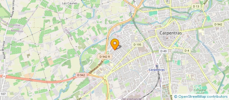 localisation de l'entreprise MADAME ANGELIQUE PINNA à CARPENTRAS