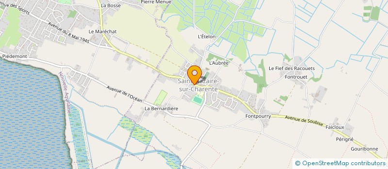 localisation de l'entreprise MADAME ANGELIQUE POKLEPA  SAINT-NAZAIRE-SUR-CHARENTE