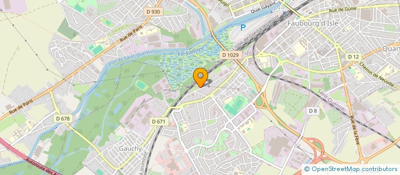 localisation de l'entreprise MADAME ANGELIQUE POLIN à GAUCHY