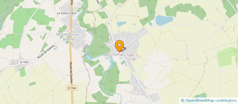 localisation de l'entreprise MADAME ANGELIQUE POUPON  LE CONTROIS-EN-SOLOGNE