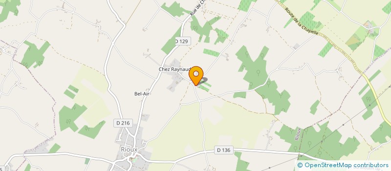 localisation de l'entreprise MADAME ANGELIQUE PRAT à RIOUX