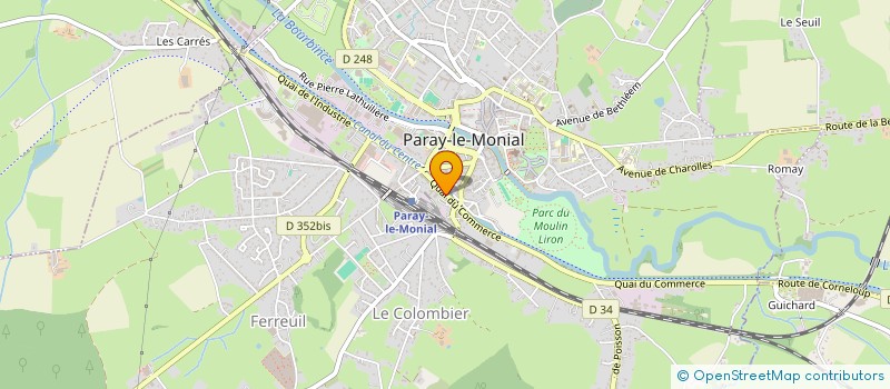 localisation de l'entreprise MADAME ANGELIQUE PRECHEUR à PARAY-LE-MONIAL