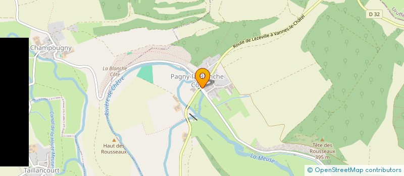 localisation de l'entreprise MADAME ANGELIQUE PRUD'HOMME à PAGNY-LA-BLANCHE-COTE