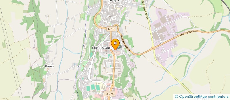 localisation de l'entreprise MADAME ANGELIQUE PUGEAULT à LANGRES