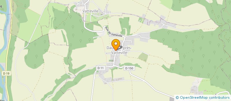 localisation de l'entreprise MADAME ANGELIQUE QUANTIN-BODART  DAUBEUF-PRES-VATTEVILLE