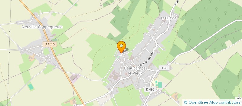 localisation de l'entreprise MADAME ANGELIQUE QUILLENT  BEAUCAMPS-LE-VIEUX