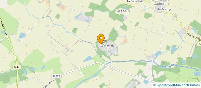 localisation de l'entreprise MADAME ANGELIQUE QUINTON à AUVILLIERS-EN-GATINAIS