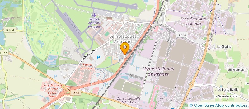 localisation de l'entreprise MADAME ANGELIQUE RABAY  SAINT-JACQUES-DE-LA-LANDE