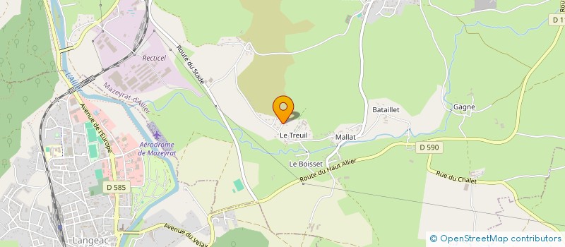 localisation de l'entreprise MADAME ANGELIQUE RAFLEGEAU  SIAUGUES SAINTE MARIE